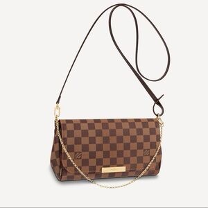Louis Vuitton Favorite MM Crossbody in Damier Ebene N41129